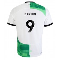 Fotballdrakt Herre Liverpool Darwin Nunez #9 Bortedrakt 2023-24 Kortermet
